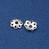 925 Sterling Silver Bead Caps STER-C007-03C-S-2