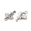 Non-Tarnish 304 Stainless Steel Charm STAS-I203-59P-2