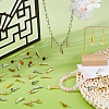 600Pcs 3 Colors Iron Pendants FIND-FH0018-01-4