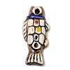 Handmade Porcelain Big Pendants PORC-Z003-01E-2