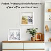 4Pcs Plywood Money Box Photo Frames ODIS-WA0001-16D-6