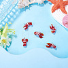 5Pcs Handmade Lampwork Pendants LAMP-TA0002-75B-5