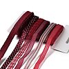 18 Yards 6 Styles Polyester Ribbon SRIB-C001-D07-1