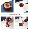 Sealing Wax Particles for Retro Seal Stamp DIY-CP0001-49A-7