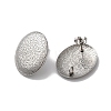 Non-Tarnish 304 Stainless Stud Earring Findings LS-STAS-M314-02D-P-2