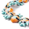 Handmade Porcelain Beads X1-PORC-G002-54E-3