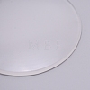 Door Knob Wall Shield Transparent Round Soft Rubber Wall Protector AJEW-WH0180-68-3