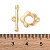 Rack Plating Eco-Friendly Brass Toggle Clasps KK-S403-14G-4