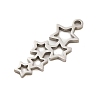 Non-Tarnish 304 Stainless Steel Pendants STAS-S123-03P-02-2