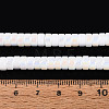 AB Color Plated Opaque Glass Beads Strands GLAA-T026-3x6mm-P10-4