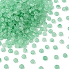 100G Baking Paint Imitation Jade Glass Beads DGLA-YW0001-54H-1