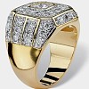 Alloy with Crystal Rhinestone Finger Rings for Men FS-WGD5024-06-2