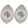 Non-Tarnish 304 Stainless Steel Stud Earring Findings EJEW-P291-11P-1