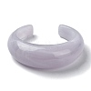 Plain Resin Cuff Bangles BJEW-B074-02B-1