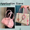 10Pcs Alloy Keychain Clasps KEYC-SC0001-79B-4