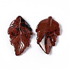 Natural Mahogany Obsidian Pendants G-I336-01-09-1