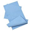 15Pcs Faux Suede Fabric Square Silver Polishing Cloth AJEW-FS0001-44-3