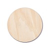 Wooden Carved Cup Mats LS-AJEW-P103-01I-2