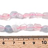 Natural Morganite Beads Strands G-P601-A03-02-5