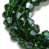 Transparent Electroplate Glass Beads Strands EGLA-A039-T2mm-A25-3