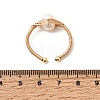 Brass Cuff Open Rings for Women RJEW-D344-01G-5