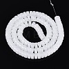 Imitation Jade Glass Beads Strands GLAA-N026-4x8mm-J01-2