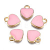 Alloy Enamel Charms X-ENAM-S121-041I-1