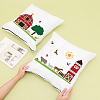 1 Set Farm Theme PET Hollow Out Drawing Painting Stencils DIY-MA0002-18-5