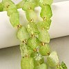 Raw Rough Natural Quartz Crystal Beads Strands G-Z131-J01-09-1