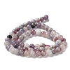 Natural Plum Blossom Tourmaline Beads Strands G-I355-01A-02-5
