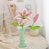 DIY Lily Flower Knitting Kits for Beginners PW-WGA01C2-07-1