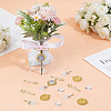Iron Brooches Findings & Acrylic Pendant Decorations SJEW-PH00013-4