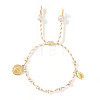 304 Stainless Steel Religious Charm Bracelets NU3381-6-1