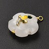 Natural Quartz Crystal Pendants G-C290-02E-2