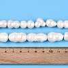 Natural Baroque Keshi Pearl Beads Strands PEAR-S020-O02-5