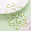 Transparent Acrylic Beads TACR-S154-09A-83-6