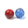 Handmade Gold Sand Lampwork Beads LAMP-K048-02-2