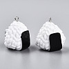 Resin Pendants RESI-T028-22-1