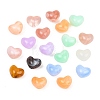 20Pcs Two Tone Opaque Imitation Gemstone Acrylic Beads MACR-F088-01-1