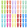 60Pcs 10 Colors Baking Paint Iron Doll Snap Hair Clips PHAR-PH0001-20-1