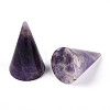 Natural Amethyst Ring Display Stands G-T144-06E-2