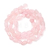 Natural Rose Quartz Beads Strands G-Q060-E21-04-5