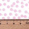 FGB Frosted Transparent Glass Seed Beads SEED-N013-04A-05-4
