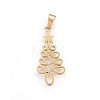 304 Stainless Steel Pendants STAS-P209-45-3
