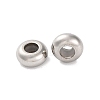 202 Stainless Steel Beads STAS-P238-10P-E-1