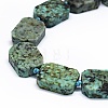 Natural African Turquoise(Jasper) Beads Strands G-F725-01-3