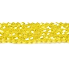 Transparent Electroplate Glass Beads Strands LS-GLAA-F029-4mm-A21-1