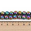 Electroplated Synthetic Magnetic Hematite Beads Strands G-G174-L01-02-4