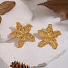 304 Stainless Steel Starfish Stud Earrings FR8971-2