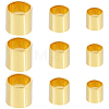 Brass Tube Crimp Beads KK-SC0005-41-1